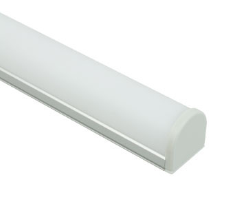 American Lighting - PE-RTURBO-1M - Rounded Lens For Turbo - Premium Extrusions - Black