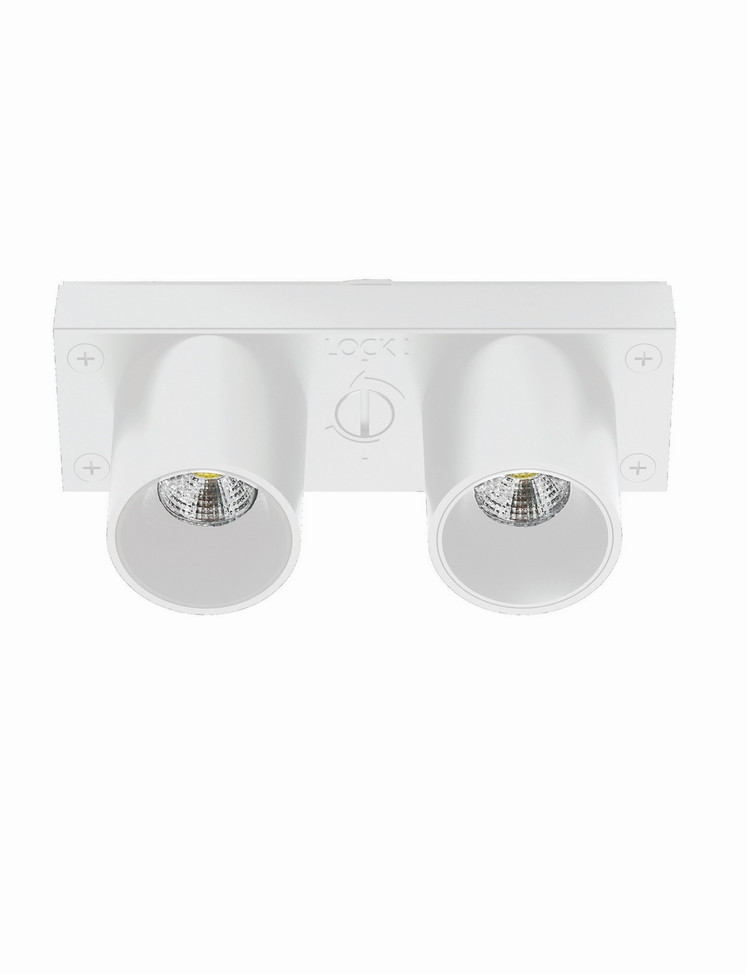 Eurofase - 36377-02 - LED Twin Head Recessed - Construct - White