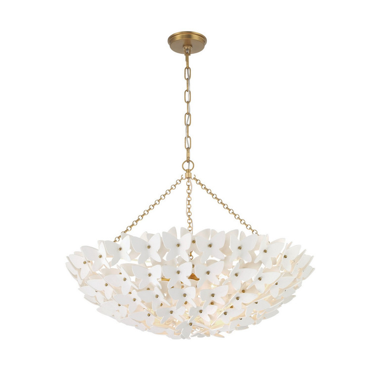 Crystorama - KLN-5208-LG - Six Light Chandelier - Killian - Luxe Gold