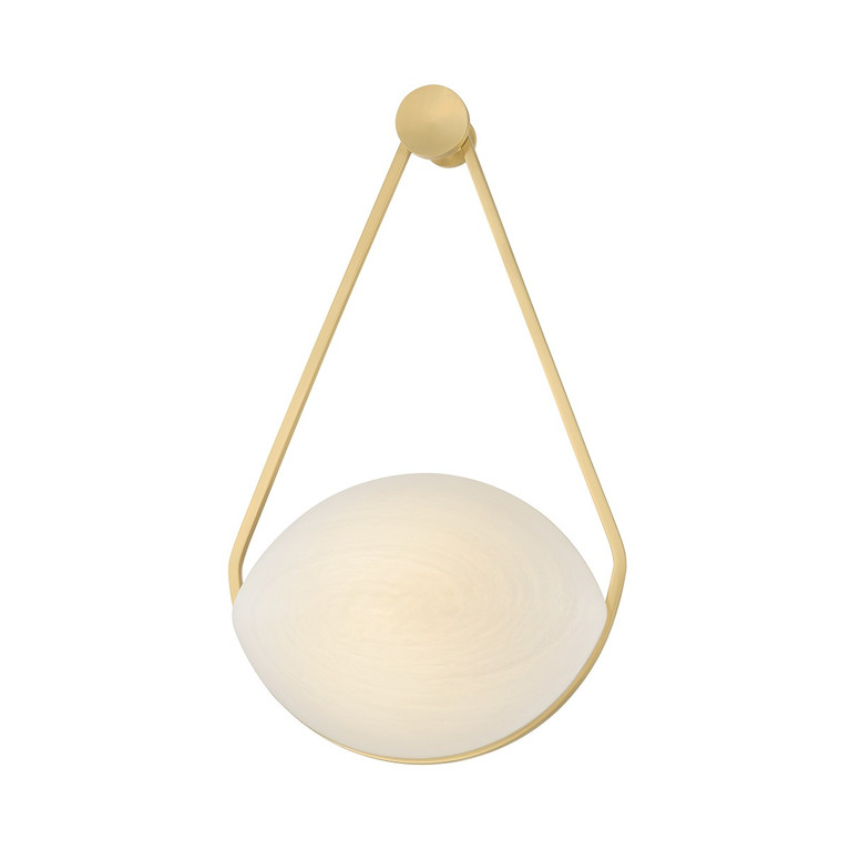 Hudson Valley - 3361-AGB - LED Wall Sconce - Blaina - Aged Brass
