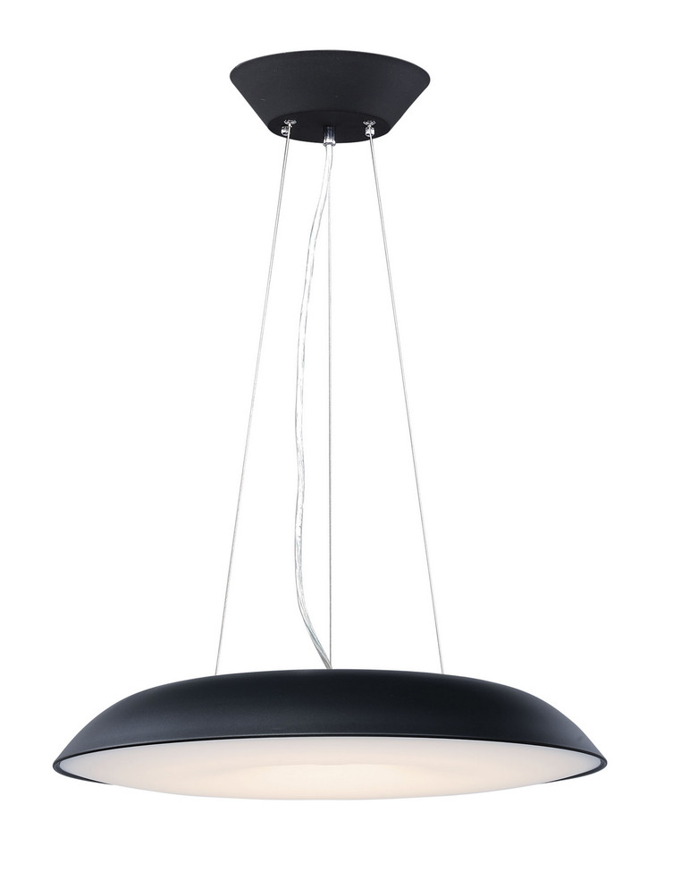 ET2 - E22624-BK - LED Pendant - Dimple - Black