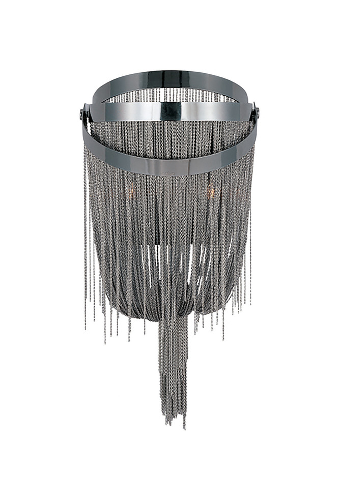 ET2 - E22852-97BC - Two Light Wall Sconce - Mystic - Black Chrome