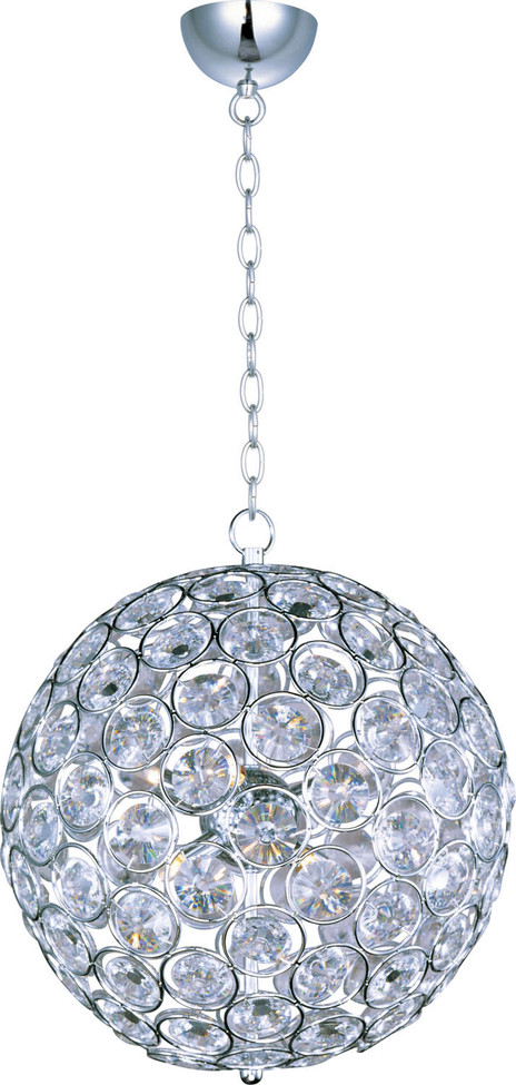 ET2 - E24016-20PC - Eight Light Pendant - Brilliant - Polished Chrome