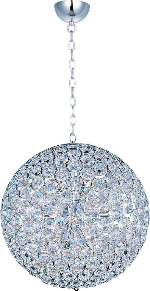 ET2 - E24017-20PC - 12 Light Pendant - Brilliant - Polished Chrome