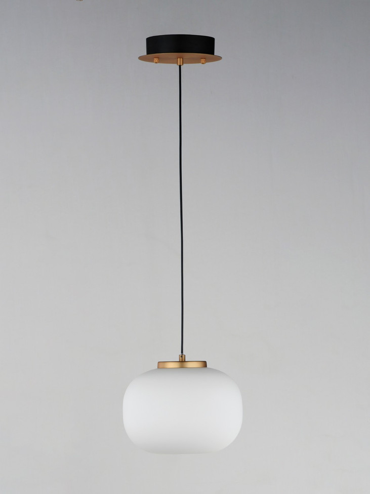 ET2 - E25065-92BKGLD - LED Pendant - Soji - Black / Gold