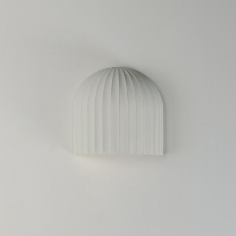ET2 - E25140-CHK - LED Wall Sconce - Basilica - Chaulk White