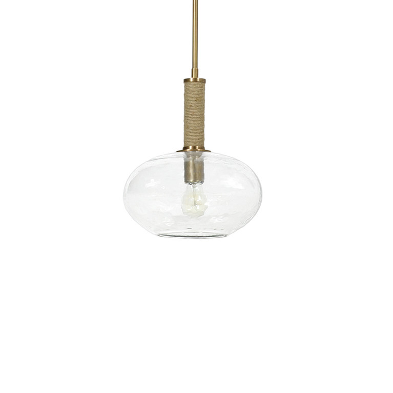Palecek - 2069-79 - One Light Pendant - Bronson - Antique Brass Rod