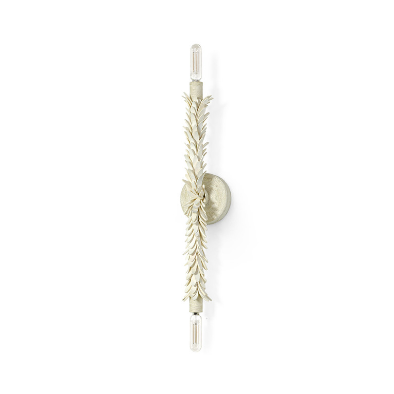 Palecek - 2095-79 - Two Light Wall Sconce - Larkspur - Cream