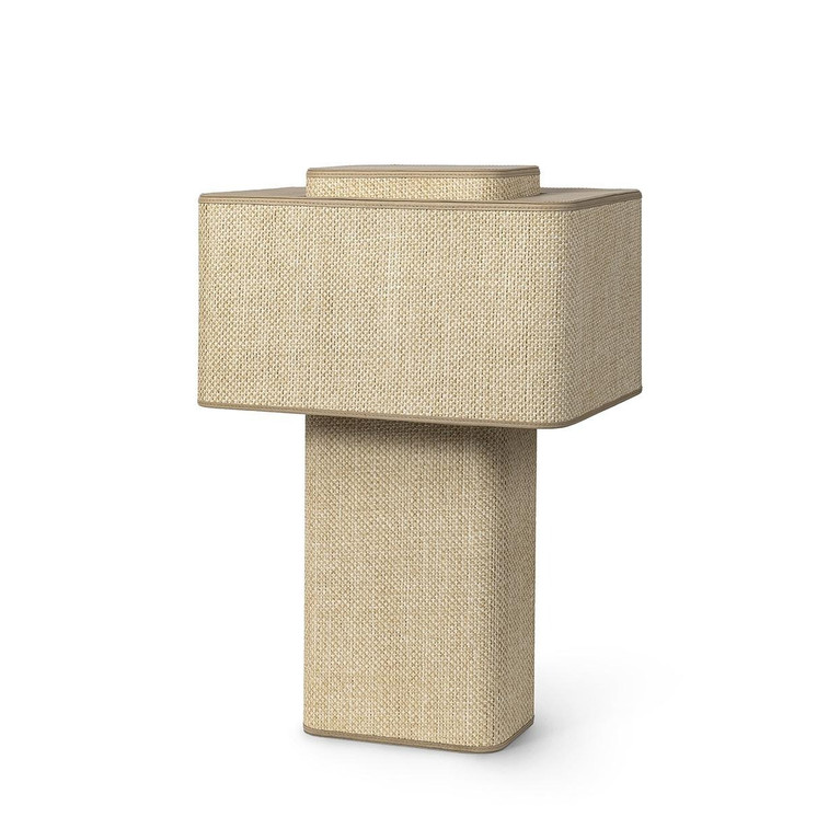 Palecek - 2131-01 - Two Light Table Lamp - Harmon - Natural