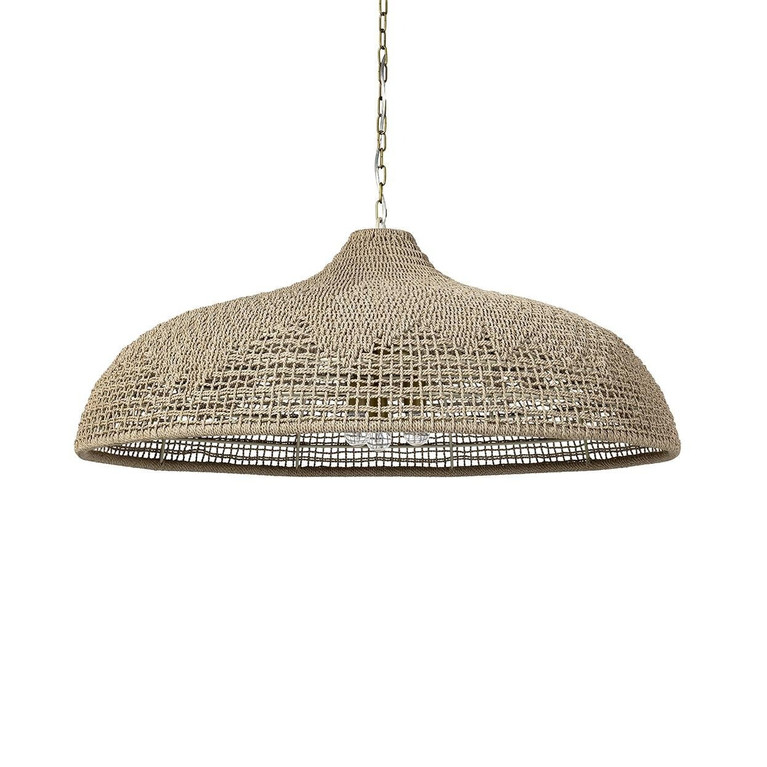 Palecek - 2365-79 - Outdoor Chandelier - Westerly - Antique Brass
