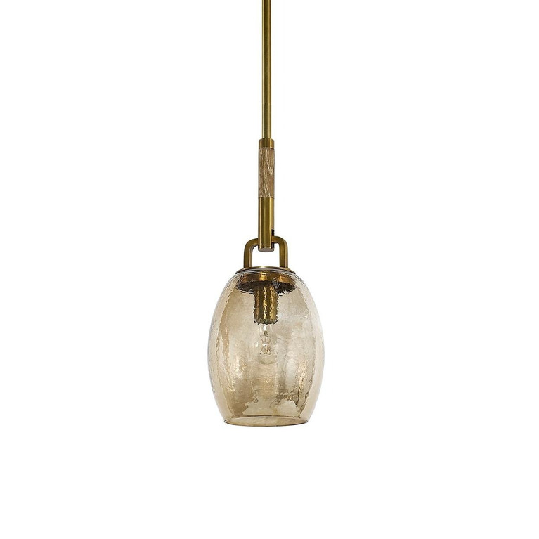 Palecek - 2830-79 - One Light Pendant - Octavia - Antique Brass