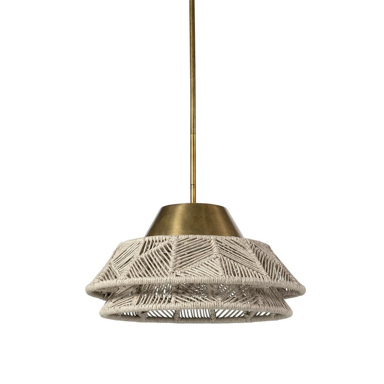 Palecek - 2892-79 - Outdoor Pendant - Salerno - Brass