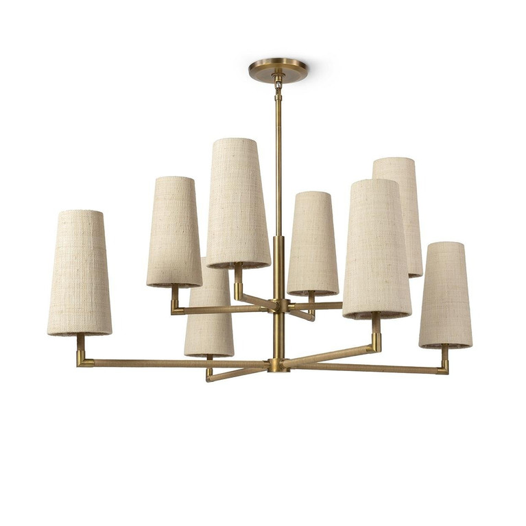 Palecek - 2907-79 - Chandelier - Irving - Antique Brass