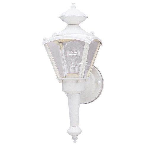 Westinghouse Lighting - 6698400 - One Light Outdoor Wall Lantern - Exteriors White - White