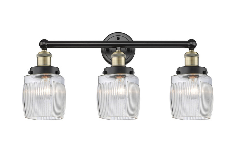 Innovations - 616-3W-BAB-G302 - Three Light Bath Vanity - Edison - Black Antique Brass