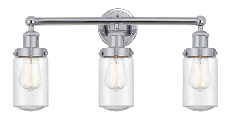 Innovations - 616-3W-PC-G314 - Three Light Bath Vanity - Edison - Polished Chrome