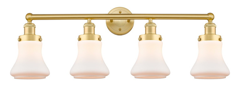 Innovations - 616-4W-SG-G191 - Four Light Bath Vanity - Edison - Satin Gold