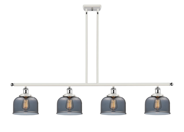 Innovations - 916-4I-WPC-G73-LED - LED Island Pendant - Ballston Urban - White Polished Chrome