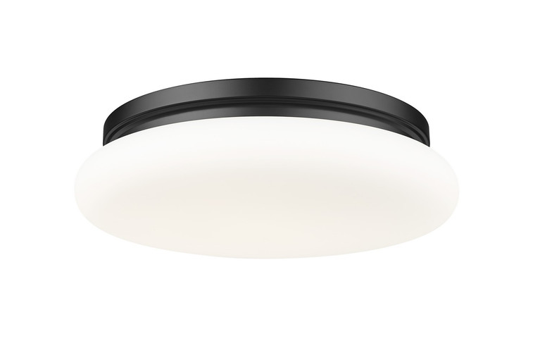 Z-Lite - 1025F16-MB-LED - LED Flush Mount - Soleil - Matte Black