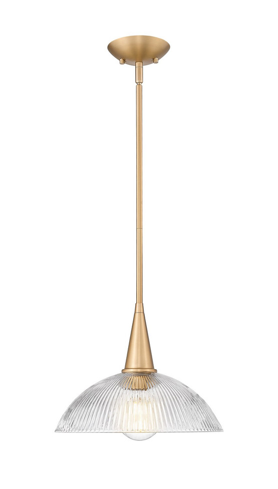 Z-Lite - 3051P12-MGLD - One Light Pendant - Lunelle - Modern Gold
