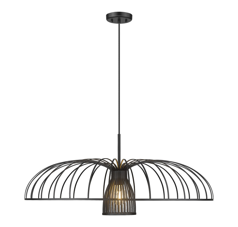 Z-Lite - 623P35-MB - One Light Pendant - Valencia - Matte Black