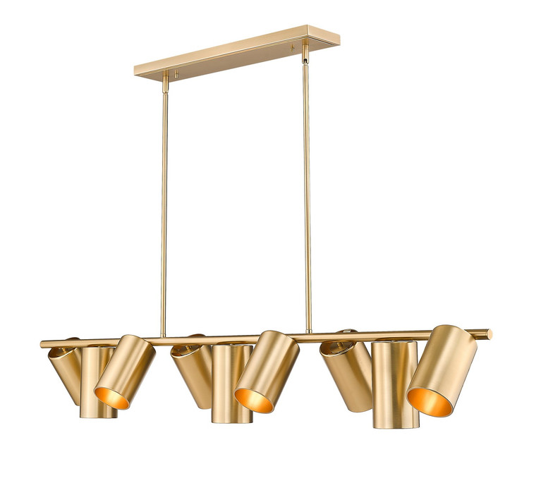 Z-Lite - 7520-9L-MGLD - Nine Light Linear Chandelier - Lumina - Modern Gold