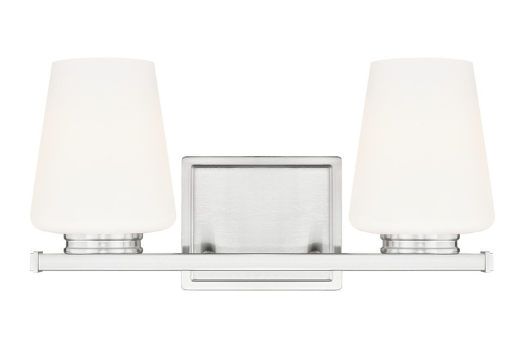 Z-Lite - 7703-2V-BN - Two Light Vanity - Nextra - Brushed Nickel