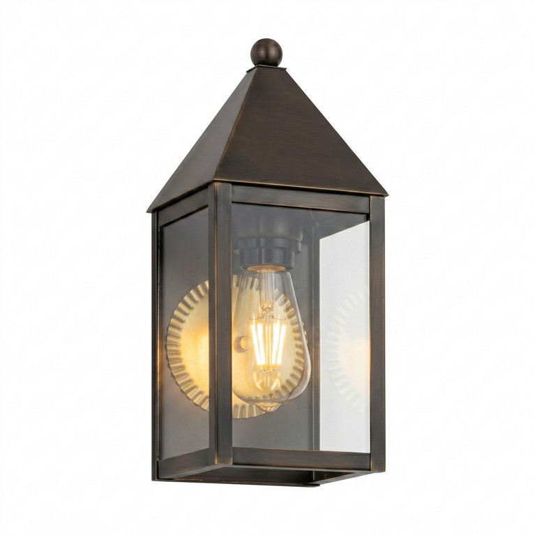 Innovations - 9521-DB-CL - One Light Wall Sconce - Ashford - Dark Brass