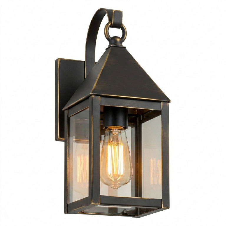 Innovations - 9531P-BZ-CL - One Light Wall Sconce - Ashford - Bronze