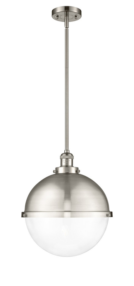 Innovations - 201S-SN-HFS-122-SN-LED - LED Pendant - Franklin Restoration - Brushed Satin Nickel