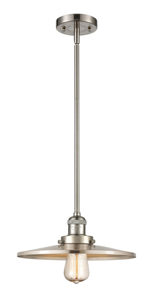 Innovations - 201S-SN-MFR-SN-12 - One Light Mini Pendant - Franklin Restoration - Brushed Satin Nickel