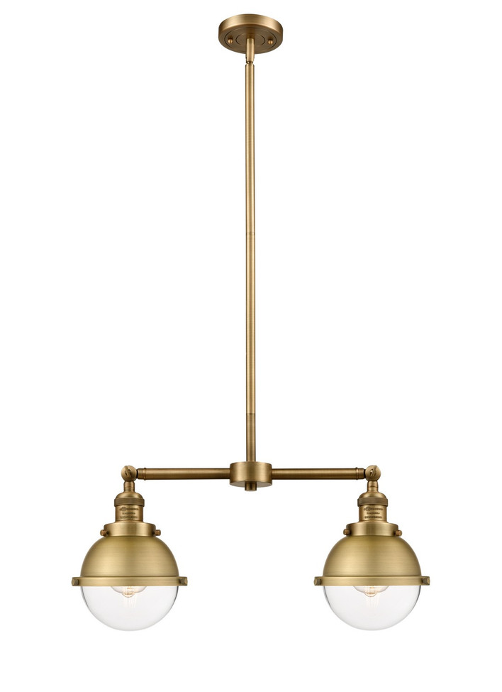 Innovations - 209-BB-HFS-62-BB-LED - LED Island Pendant - Franklin Restoration - Brushed Brass