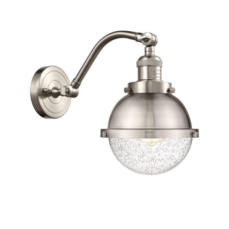 Innovations - 515-1W-SN-HFS-64-SN - One Light Wall Sconce - Franklin Restoration - Brushed Satin Nickel
