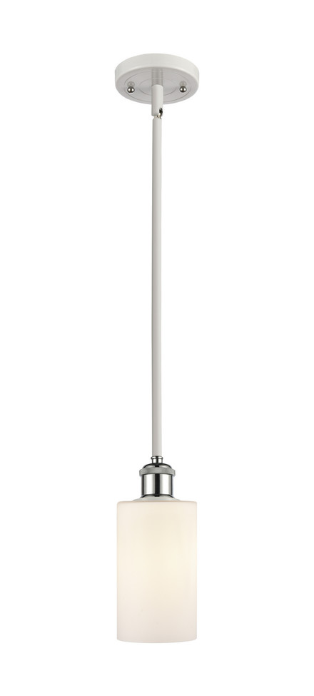 Innovations - 516-1S-WPC-G801-LED - LED Mini Pendant - Ballston - White Polished Chrome