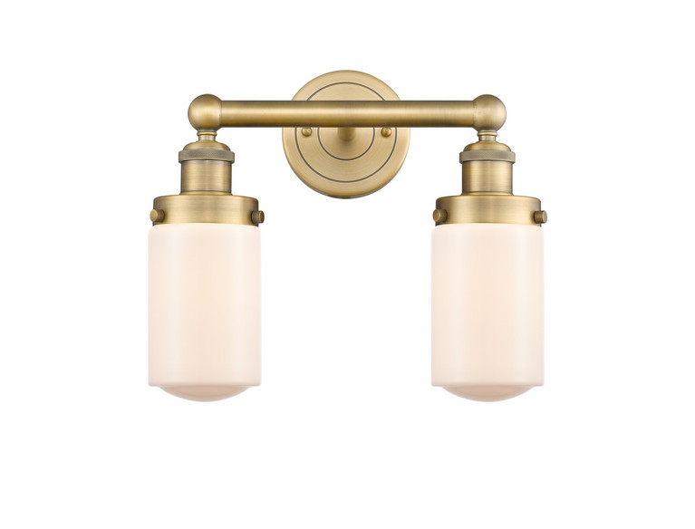 Innovations - 616-2W-BB-G311 - Two Light Bath Vanity - Edison - Brushed Brass