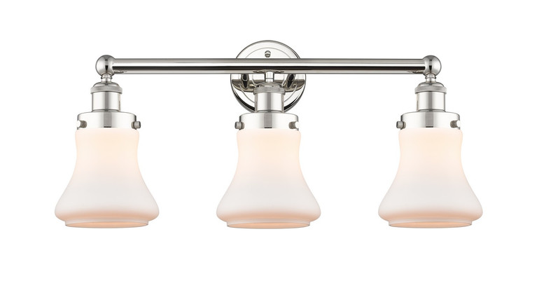 Innovations - 616-3W-PN-G191 - Three Light Bath Vanity - Edison - Polished Nickel