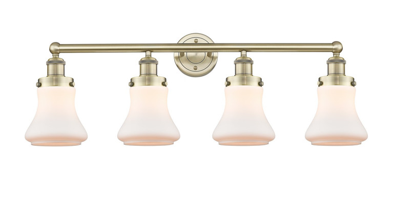Innovations - 616-4W-AB-G191 - Four Light Bath Vanity - Edison - Antique Brass