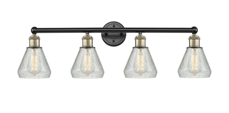 Innovations - 616-4W-BAB-G275 - Four Light Bath Vanity - Edison - Black Antique Brass