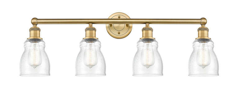 Innovations - 616-4W-BB-G394 - Four Light Bath Vanity - Edison - Brushed Brass