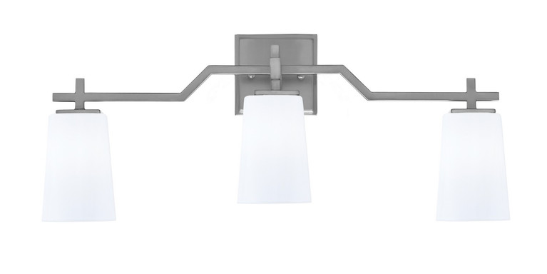 Toltec Lighting - 2313-GP-261 - Three Light Bath Bar - Corbin - Graphite