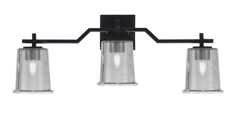Toltec Lighting - 2313-MB-5032 - Three Light Bath Bar - Corbin - Matte Black