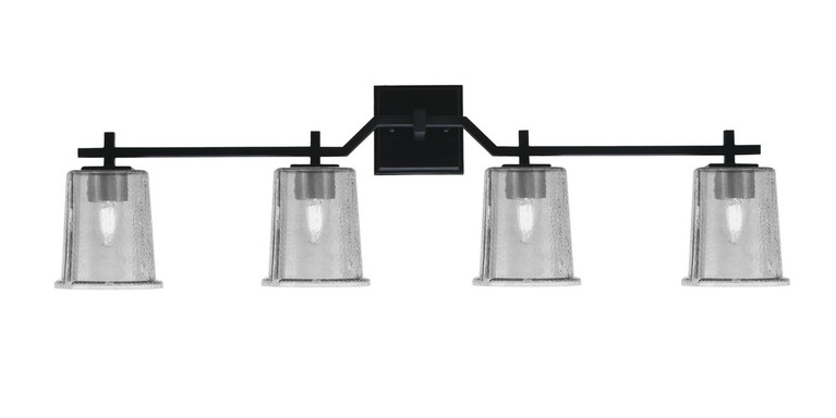 Toltec Lighting - 2314-MB-5032 - Four Light Bath Bar - Corbin - Matte Black