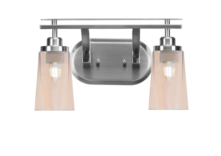 Toltec Lighting - 2612-BN-263 - Two Light Bath Bar - Odyssey - Brushed Nickel