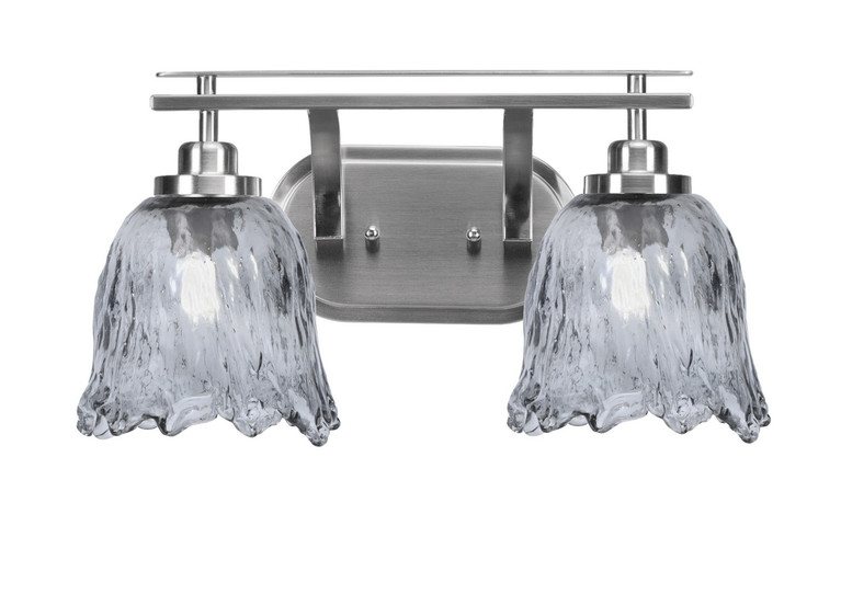 Toltec Lighting - 2612-BN-4232 - Two Light Bath Bar - Odyssey - Brushed Nickel