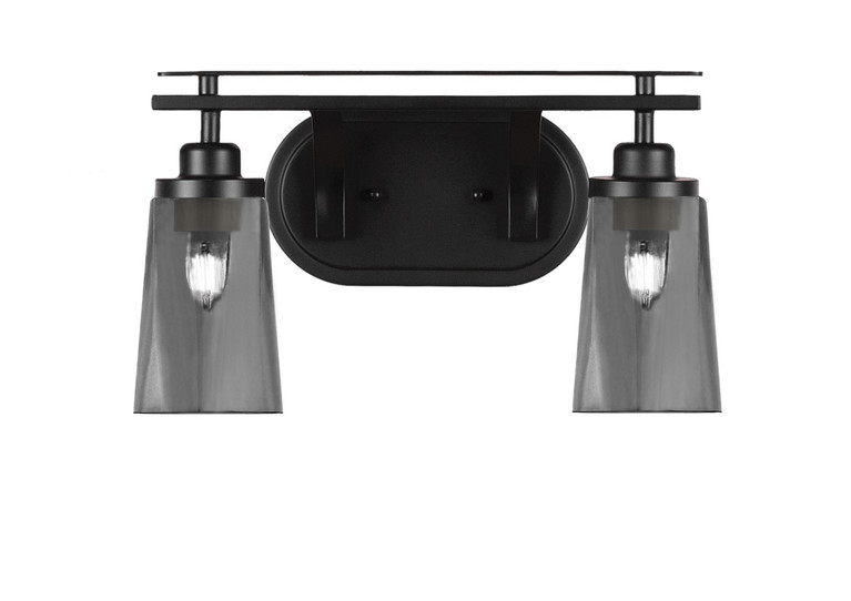 Toltec Lighting - 2612-MB-262 - Two Light Bath Bar - Odyssey - Matte Black