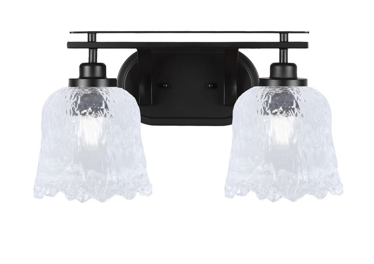 Toltec Lighting - 2612-MB-4230 - Two Light Bath Bar - Odyssey - Matte Black