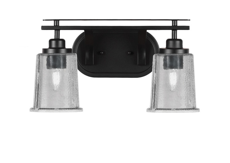 Toltec Lighting - 2612-MB-5032 - Two Light Bath Bar - Odyssey - Matte Black