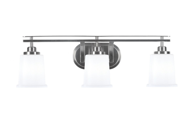 Toltec Lighting - 2613-BN-5031 - Three Light Bath Bar - Odyssey - Brushed Nickel