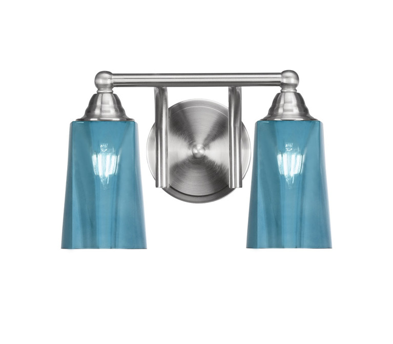 Toltec Lighting - 3422-BN-265 - Two Light Bath Bar - Paramount - Brushed Nickel