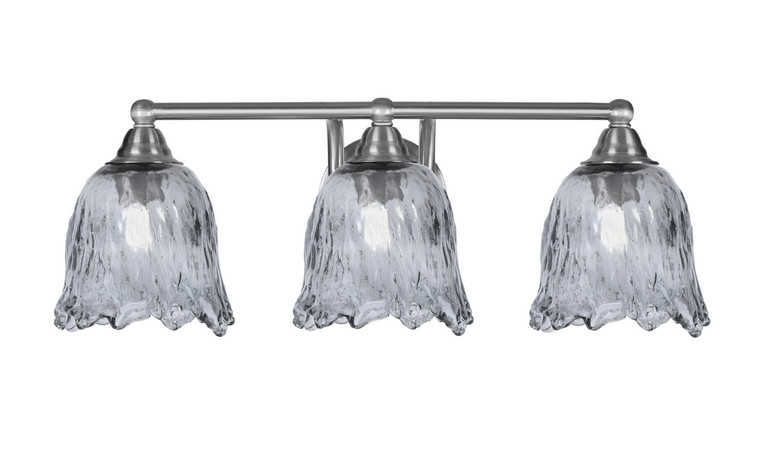 Toltec Lighting - 3423-BN-4232 - Three Light Bath Bar - Paramount - Brushed Nickel
